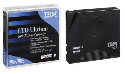 IBM LTO1 100/200GB DATA CARTRIDGE