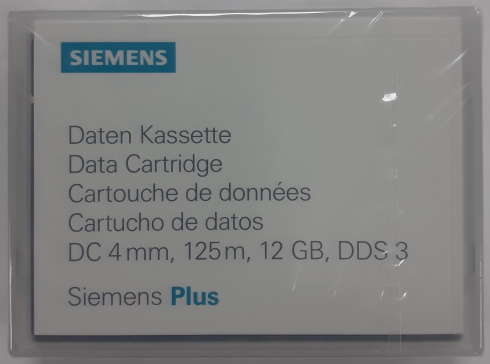 SIEMENS DDS3 125M 12/24GB DATA CARTRIDGE