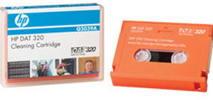 HP DAT 320CC 8MM CLEANING CARTRIDGE